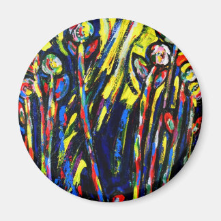 Custom design round magnet