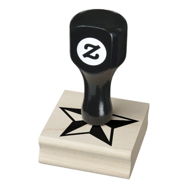 Custom Design Star Rubber Stamp (Stamp)