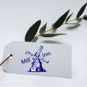 Custom Design Your Logo or Personalize (darker) Rubber Stamp
