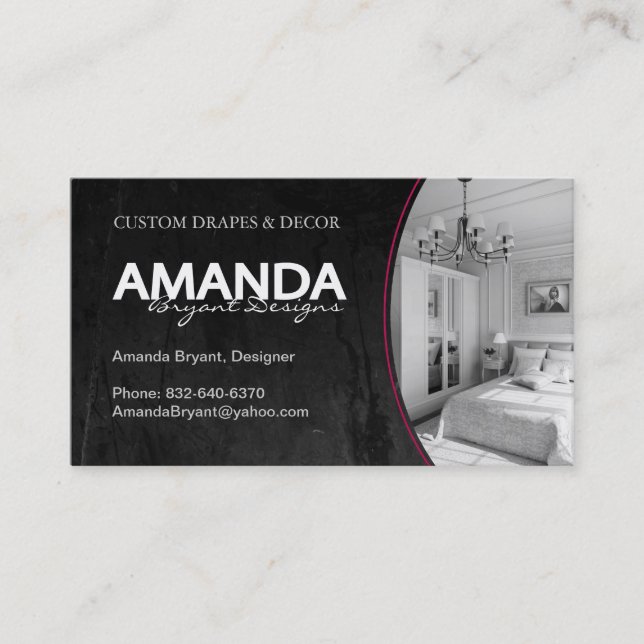 Custom Designer Business Card (Front)