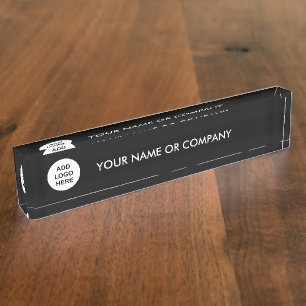 Custom Desk Nameplate