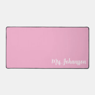 Custom Desk Pad Retro Personalized Desk Pastel Dec