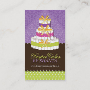Custom - Diaper Cakes Business Cards