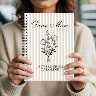 Custom Diary for Mom Gratitude | Mother's Day Notebook