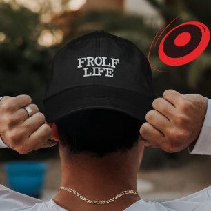 Custom Disc Golf Life Gift for Players Embroidered Hat