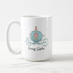 Custom Disney Princess Cinderella Carriage Coffee Mug