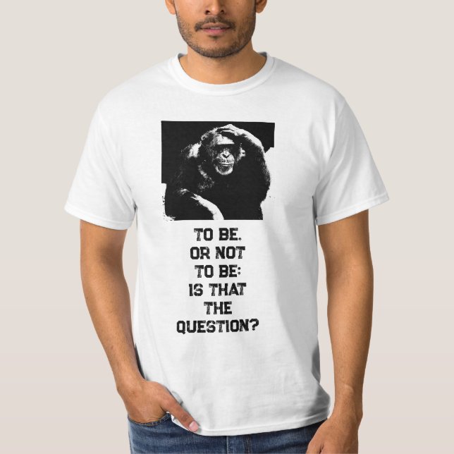 Custom Distressed Text Mens Modern Template T-Shirt (Front)