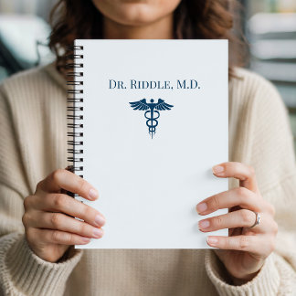 Custom Doctor Graduation Gift for Medical Students Notebook