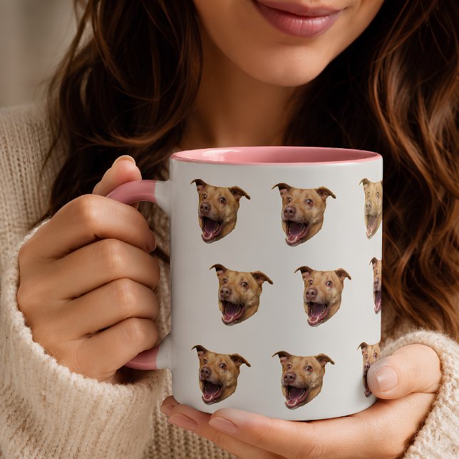 Custom Dog Face Mug | Personalized Pet Mug (Creator Uploaded)