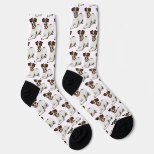 Custom Dog Face Photo Socks with Personalized