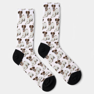 Custom Dog Face Photo Socks with Personalized