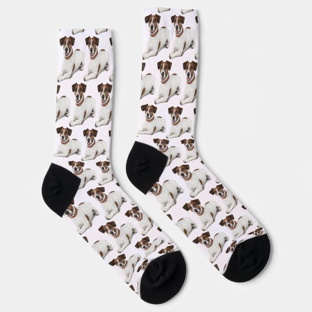 Custom Dog Face Photo Socks with Personalized (Right)