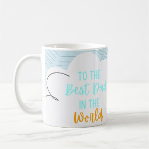 Custom Dog Father's Day - Father My Hero Coffee Mug