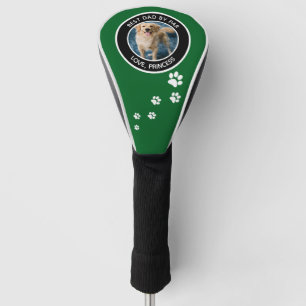 Custom Dog Golf Headcover - Best Dad Par Gift