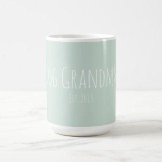 Custom Dog Grandma Modern  Coffee Mug