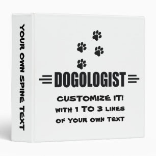 Custom Dog Lover Binder