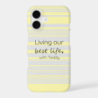 Custom Dog Name | Stylish Pet Parent Stripes