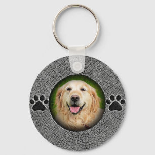 Custom Dog or Cat Memorial Keepsake Keychain