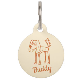 Custom Dog Pet ID Tag – Personalized Pet Name