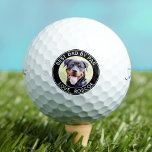 Custom DOG Photo Best DAD By Par Callaway Golf Balls<br><div class="desc">Best Dad By Par ... Two of your favourite things , golf and your dog ! Now you can take your best friend with you as you play 18 holes . Customize these wilson golf balls with your dogs favourite photo and name . Great gift to all golf and dog...</div>