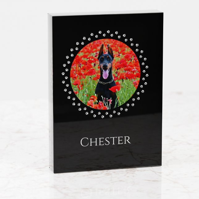 Custom Dog Photo Block - Personalized Pet Gift (Creator Uploaded)