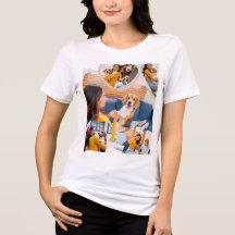 Custom Dog Photo Collage T-Shirt | Personalized