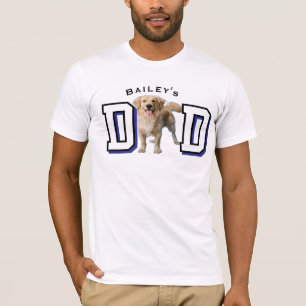 Custom Dog Photo Dad Shirt - Personalized Pet!