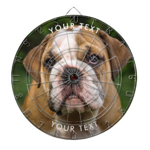 Custom Dog Photo Dart Board