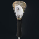 Custom Dog Photo  Golf Head Cover<br><div class="desc">Custom Dog Photo By Par Black White Golf Head Cover</div>