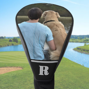 Custom Dog Photo Monogrammed Personalized Driver Golf Head Cover