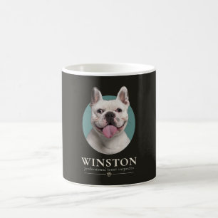 Custom Dog Photo & Name Coffee Mug