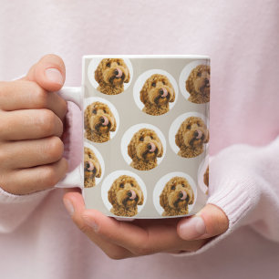 Custom Dog Photo Personalized Pet Face Coffee Mug