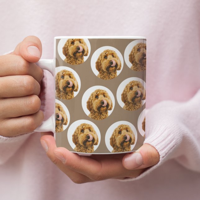 Custom Dog Photo | Personalized Pet Face Coffee Mug (Creator Uploaded)