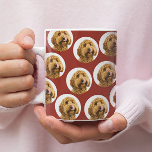 Custom Dog Photo Personalized Pet Face Coffee Mug