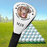 Custom Dog Photo Pet Best Dad By Par Monogram   Golf Head Cover<br><div class="desc">Best Dad By Par ... Two of your favourite things , golf and your dog ! Now you can take your best friend with you as you play 18 holes . Customize these dog golf head covers with your dogs favourite photo and name . Great gift to all golf and...</div>