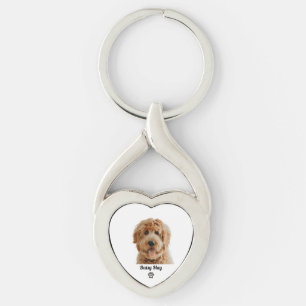 Custom Dog Photo Pet Lover Gift Keychain