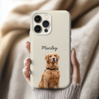 Custom Dog Photo Phone Case Gift for Dog Mom & Dad