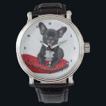 Custom Dog Photo Watch<br><div class="desc">Perfect for dog moms and dog dads who can't get enough of their puppy dog!. Simply add your favourite photo of your pet dog to create your own unique customized gift for someone that you love or a gift for yourself.</div>