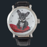 Custom Dog Photo Watch<br><div class="desc">Perfect for dog moms and dog dads who can't get enough of their puppy dog!. Simply add your favourite photo of your pet dog to create your own unique customized gift for someone that you love or a gift for yourself.</div>