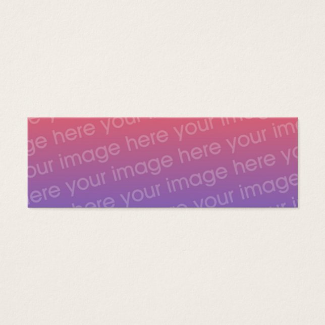 Custom Double Photo Bookmark w/Emerson Quote (Front)