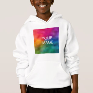 Custom Double Sided Add Image White Template Boys