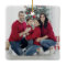 Custom Double Sided Family Two Photo Christmas