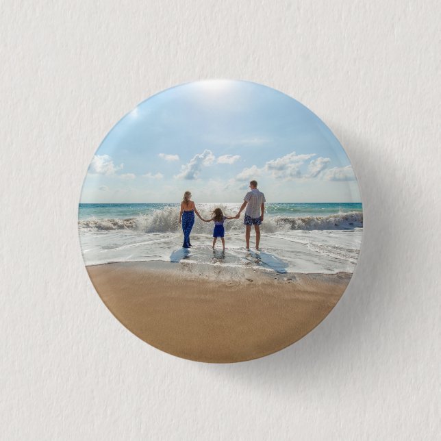 Custom Double Sided Personalized 1 Inch Round Button (Front)
