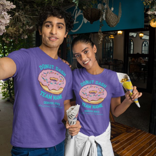 Custom Doughnut Dash Team T-Shirt (Creator Uploaded)