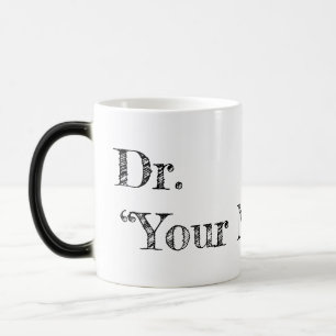 Custom Dr Mug