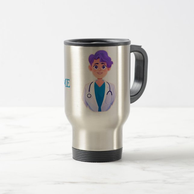 Custom Dr.  (Your Name) PhD Graduation Coffee Mug (Front Right)