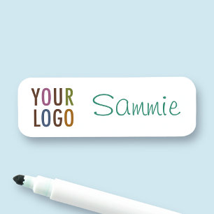 Custom Dry Erase Name Tag Reusable Name Badge