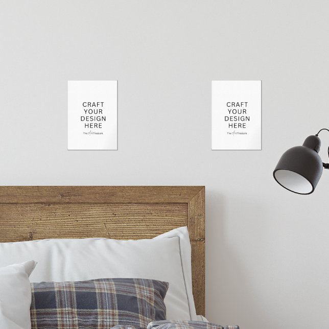Custom Dual Wall Art Sets - Upload Your Image (Bedroom)