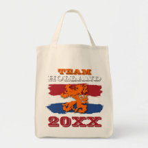 Custom Dutch Flag Orange Lion Team Holland 2023