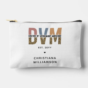 Custom DVM Doctor of Veterinary Medicine Gifts Accessory Pouch